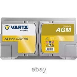 Batteries de voiture VARTA 580901080K262