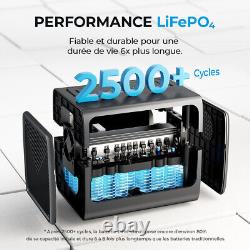 Bluetti Eb55 700w 537wh Générateur Solaire Portable Batterie De Lifepo4