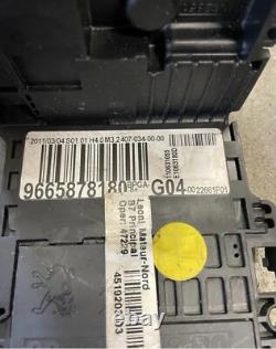 Boite A Fusible Bpga Gestion Alimentation Batterie G04 / 9665878180