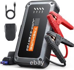 Booster Batterie Voiture 5000A TREKURE 12V Démarreur Portable LED