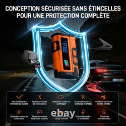 Booster Batterie Voiture 8000A 14.8V Démarreur Batterie Voiture Jusqu'À9,0L G