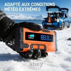 Booster Batterie Voiture 8000A 14.8V Démarreur Batterie Voiture Jusqu'À9,0L G