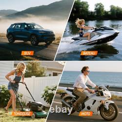 Booster Batterie Voiture 8000A 14.8V Démarreur Batterie Voiture Jusqu'À9,0L G