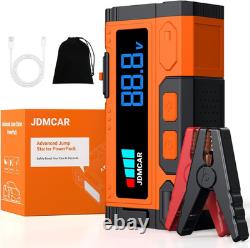 Booster Batterie Voiture 8000A 14.8V Démarreur Batterie Voiture Jusqu'À9,0L G
