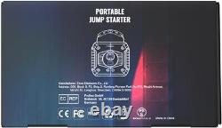 Booster Batterie Voiture Démarrage Portable Compresseur Air Gonfleur Pneu 3500A