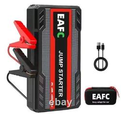 Booster de Batterie Voiture 2000A Portable Démarreur Urgence 12V LED