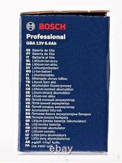 Bosch Professional 1600A00X7H Pack Batterie Gba 12 V 6 0 Ah 1 Pièce 1600 A00