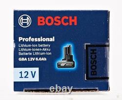 Bosch Professional 1600A00X7H Pack Batterie Gba 12 V 6 0 Ah 1 Pièce 1600 A00