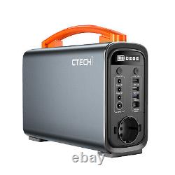 CTECHi Générateur Solaire Portable 320Wh, LiFePO4 Batterie Centrale Électrique
