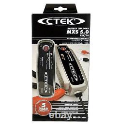 CTEK MXS 5.0 12V Chargeur batterie professionnel 56-305 compensation temp? Rature