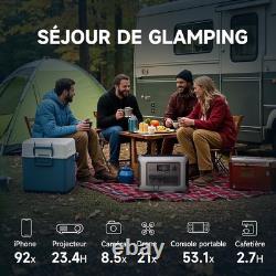 Centrale électrique portable ALLPOWERS R1500, 1800W batterie LiFePO4 1152 Wh UPS