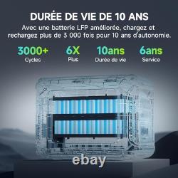 Centrale électrique portable ALLPOWERS R1500, 1800W batterie LiFePO4 1152 Wh UPS