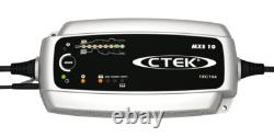 Chargeur Ctek MXS10 MXS 10 12V 10A pour batterie de 20 à 200A garantie 2 ans