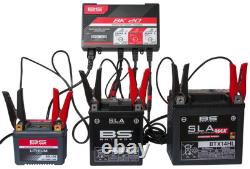 Chargeur de batterie intelligent BS BATTERY BK20 6V/12V 3x2A