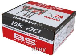 Chargeur de batterie intelligent BS BATTERY BK20 6V/12V 3x2A