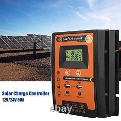 Contrôleur de charge solaire Régulateur de batterie de panneau solaire Double af