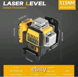 DEWALT Laser Design Vert 360° Auto-Nivelant +Batterie +Chargeur Niveau Laser
