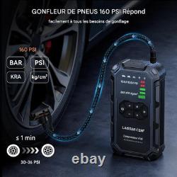 Démarreur Batterie Voiture 6000A Compresseur Air 160PSI Booster 12V Diesel 8L
