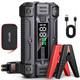 Démarreur Voiture 5000a 26800mah Booster De Batterie 12v Démarrage Urgence