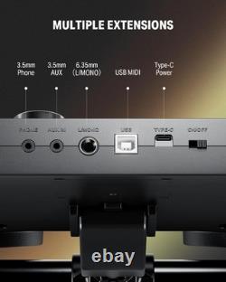 Donner DED-70 Kit de batterie électrique pour débutants avec coussinet en maille