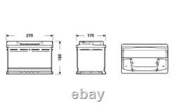 EXIDE Batterie de voiture 74Ah/680A pour BMW Série 6 7 Z3 Z4 NISSAN NP300 EB740