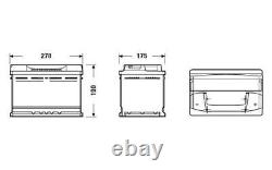 EXIDE Batterie de voiture 74Ah/680A pour BMW Série 6 7 Z3 Z4 NISSAN NP300 EB740