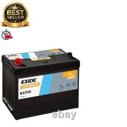 EXIDE Premium EA755 Batterie de Voiture 75Ah 630A