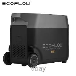 EcoFlow 3600Wh LiFePO4 Batterie solaire pour DELTA Pro centrale électrique