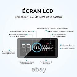 EcoFlow 3600Wh LiFePO4 Batterie solaire pour DELTA Pro centrale électrique