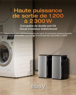 EcoFlow Reconditionné STREAM Pro kit solaire avec batterie 1920Wh LiFePO4 2300W