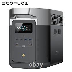 Ecoflow Delta Max 2016Wh Centrale électrique 2400W Générateur Solaire Portable