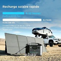 Ecoflow Reconditionné Station Électrique River Max 576Wh Générateur Solaire