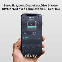Ecoflow River Max 576Wh Station Électrique Portable 1800W Max Générateur Solaire