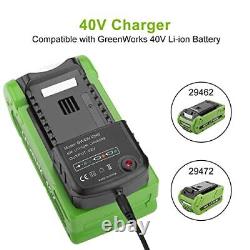 Energup 40V 2.5Ah Batterie avec Chargeur pour GreenWorks Batterie 40V G40B Série