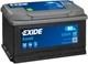 Exide Eb800 Excell L04 12v 80ah 640a Batterie De Voiture