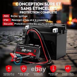 FEIKFEIZ Booster Batterie 3000A 24800mAh Jump Starter Démarrage de Voiture To