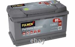 FULMEN Batterie de démarrage 85ah / 800A pour RENAULT ESPACE FORD S-MAX FA852