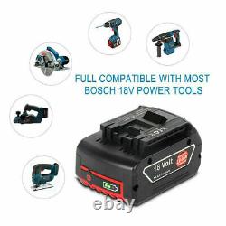 Fr batterie 18V pour Bosch professionnel GBA GSR GSB BAT618 BAT609 BAT620 7,0 Ah