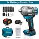 Gisam-boulonneuse Visseuse Électriques Sans Fil, 18v, Couple 2000 N. M, Batterie