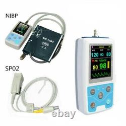 HOT CONTEC PM50 Patient Monitor signes vitaux NIBP SPO2 pulsomètre Nouveau