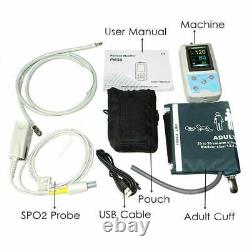 HOT CONTEC PM50 Patient Monitor signes vitaux NIBP SPO2 pulsomètre Nouveau