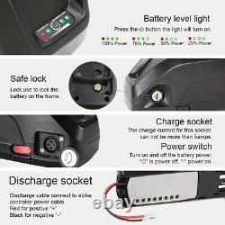 Hailong 1-2 ebike Batterie de Vélo Electrique 36V 17,4Ah avec USB et Chargeur