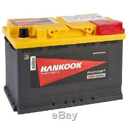 Hankook SA57020 AGM Batterie Décharge Lente Pour Caravane Camping Car Bateau