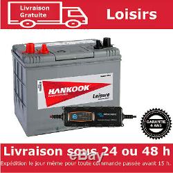Hankook XV24 Batterie Décharge Lente & Victron Energy Chargeur de Batterie