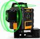 Kaiweets Kt360a Niveau Laser Vert 3 X 360 Batterie Rechargeable Laser Niveau Usb