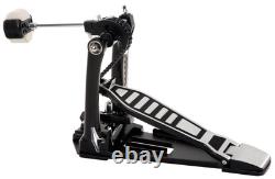 Kit de Batterie Cocktail Percussion Club Debout Couche Cymbale Pedal en Argent