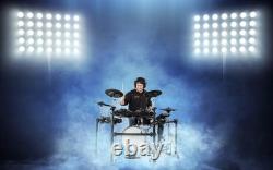 Kit de Batterie Électronique 9 Mesh Pads 720 Sounds USB MIDI + Tabouret Enceinte