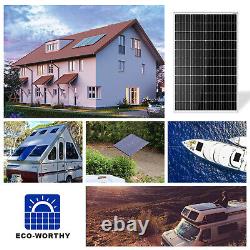 Kit de panneau solaire 120With240W avec batterie lithium 20Ah pour bateau caravane