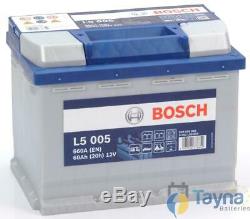 L5005 Bosch Batterie Camping Bateau 12V 60Ah L5 005