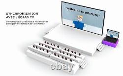 Lecteur DVD Portable 17,5 Grand écran HD 15,6 Batterie Rechargeable 6 Heures